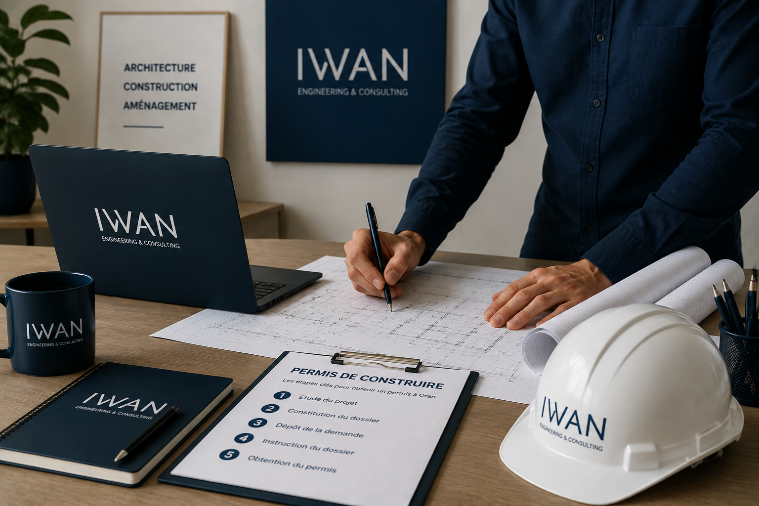 Permis de construire à Oran avec un architecte – IWAN Engineering & Consulting