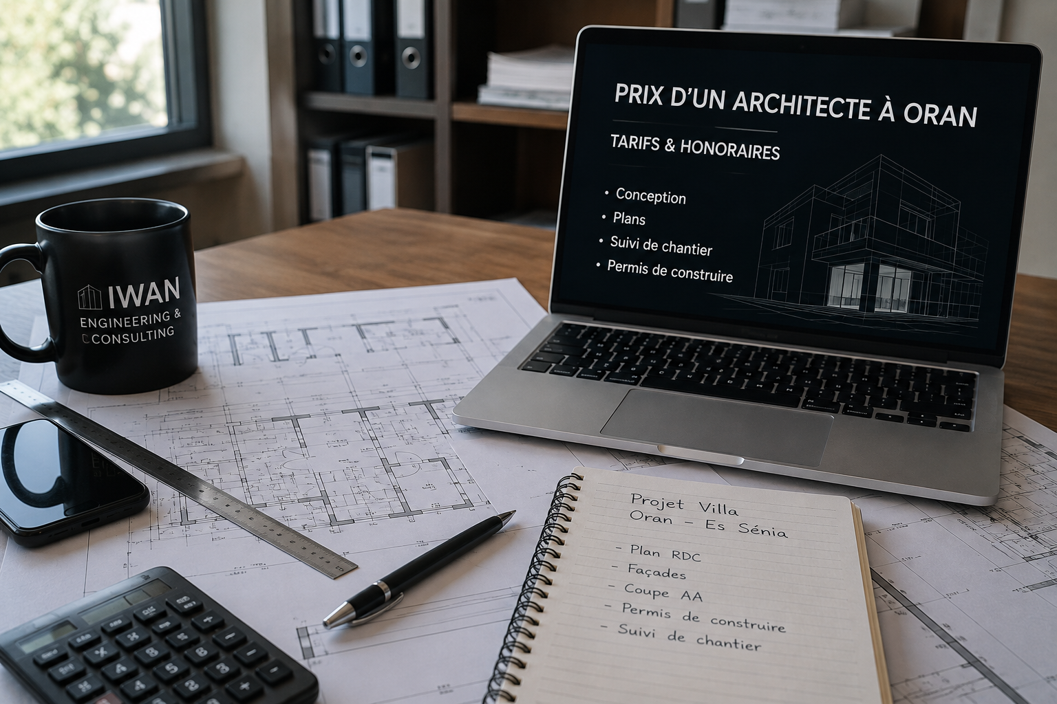 Prix et tarifs d'un architecte à Oran – IWAN Engineering & Consulting